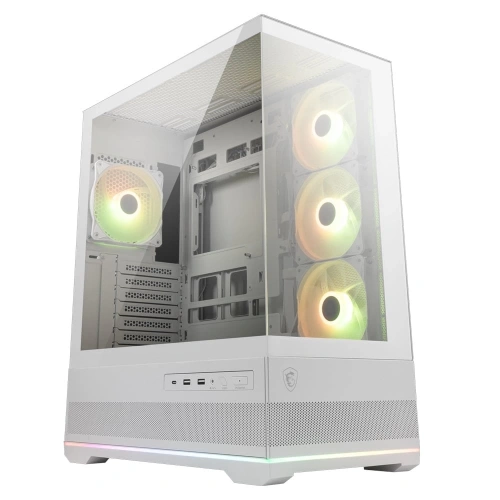 CASE Msi Mag Pano 110R Pz White 4x120Mm Argb Atx