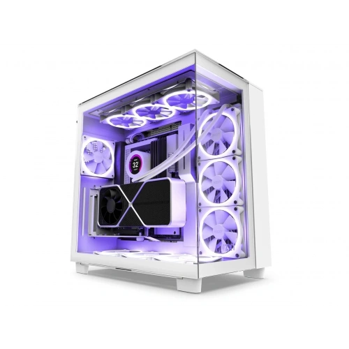 Case Nzxt H9 Elite White RGB Tempered Glass USB 3.2 Atx Mid Tower