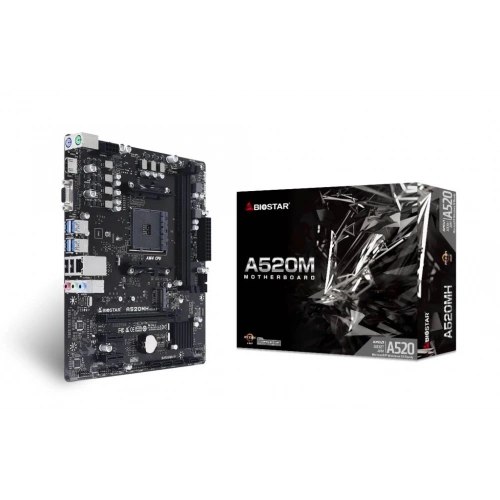 MOTHERBOARD Biostar A520Mhp 4400Mhz Ddr4 Am4