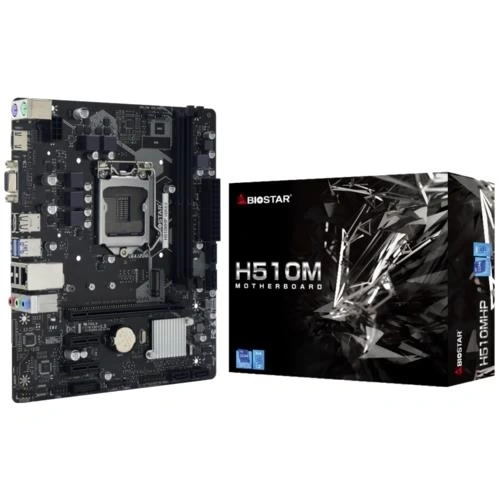 MOTHERBOARD Bıostar H510Mhp Ddr4 3200 S+V+Gl Lga1200P