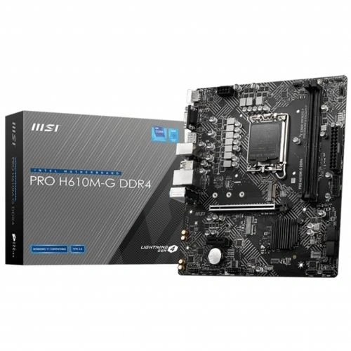 MOTHERBOARD Msı Pro H610M-G Ddr4 1700P