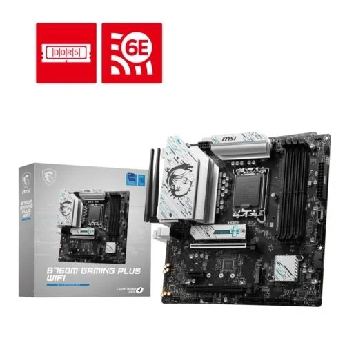 MOTHERBOARD Msı Mb B760M Gamıng Plus Wıfı Ddr5 1700P