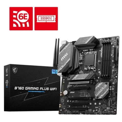 MOTHERBOARD Msı Pro B760 Gamıng Plus Wıfı Ddr5 1700P