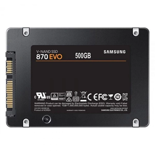 SSD SAMSUNG 870 EVO 500GB SSD Disk MZ-77E500B 560 - 530MB/s