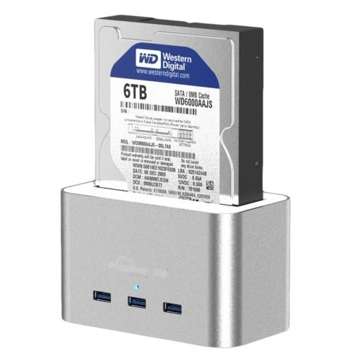 Codegen Aluminum USB3.0 3.5"-2.5" Sata 3 Port USB Cdg-Doc-303