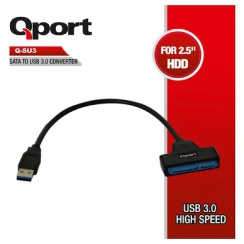 ACCESSORY QPORT Q-SU3 SATA TO USB 3.0 CONVERTER
