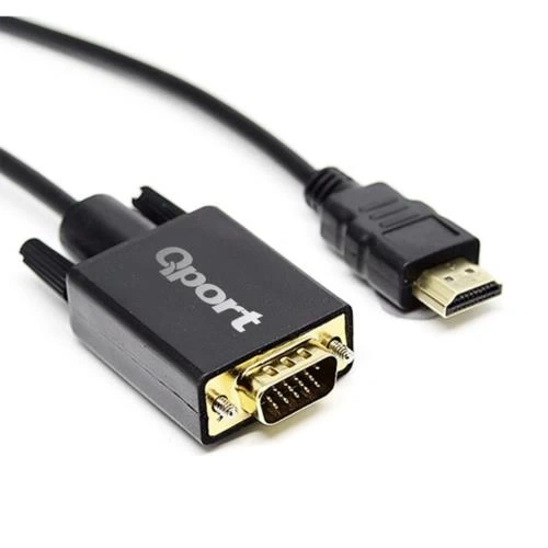 ACCESSORY QPORT Q-HVG18 HDMI TO VGA 1.8mt