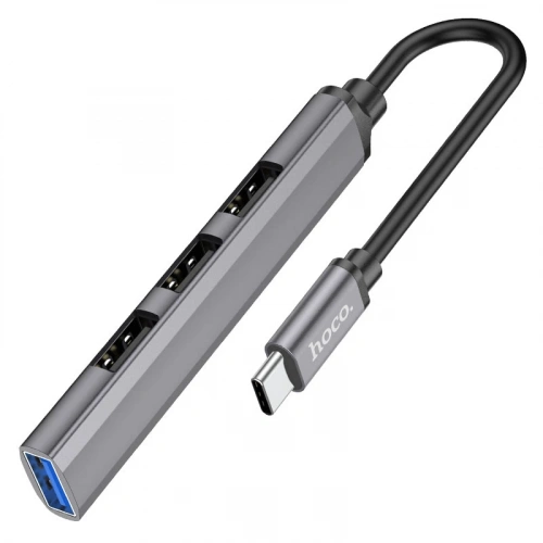 Adapter Hoco HB26 Type C - USB3.0 + USB2.0x3 Multiplexer