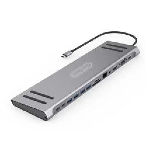 ADAPTER GO-DES GD-9120 TYPE-C HUB MULTIPLIER