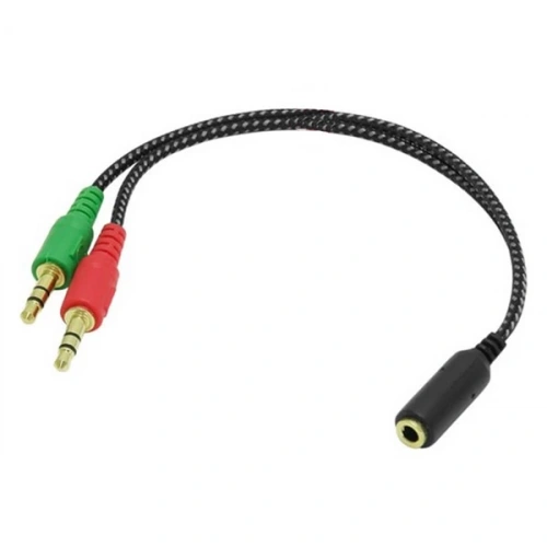 Cable Frisby Fa-6624Ac Converter 4Pin 3.5Mm Headphone Multiplexer