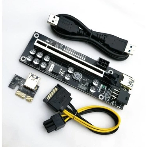 Accessory Riser Card PCI-E 1X to 16X 6 Pin Ver011 Pro