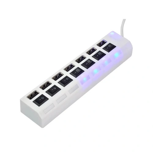 USB MULTIPLEXER USB 2.0 7 PORT WITH ON/OFF BUTTON