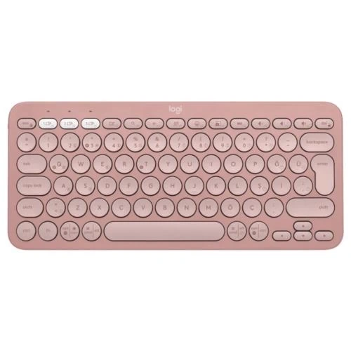 Keyboard Logitech K380S Pebble 2 Bluetooth Pink 920-011861 Tr Layout