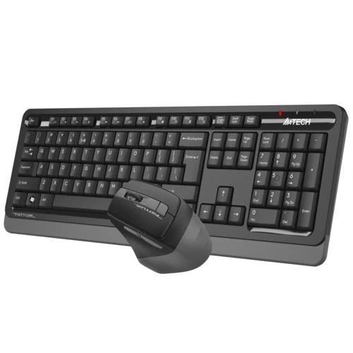 WIRELESS KEYBOARD MOUSE A4TECH FG1035 Q GRAY TR LAYOUT
