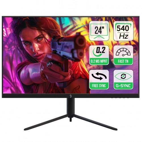 Monitor Gamepower 24" Lucid S20 540Hz 0.2MS Flat Pivot RGB