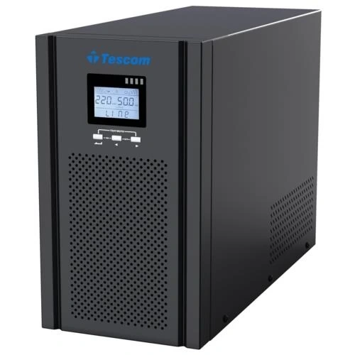 Ups Tescom Teos+ 3KVA 1F/1F (6x7AH) 4-8min Online
