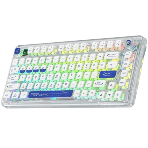 Keyboard Gamepower Gasket Pro X RGB Wireless Mechanical Hot Swap Blue Switch