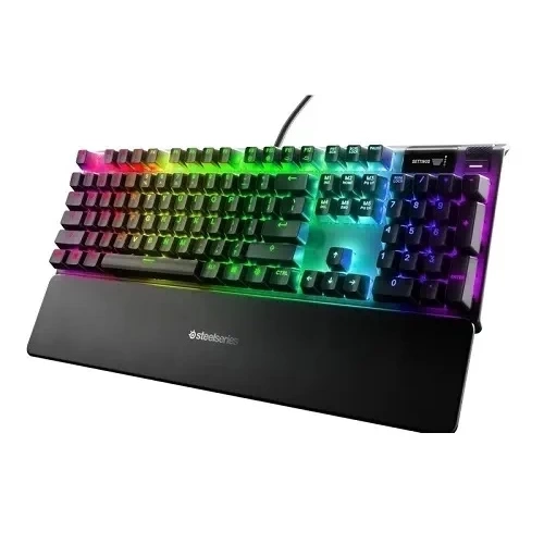 Keyboard Steelseries Apex 64634 Pro Rgb Omni Switch Mechanical Uk Layout