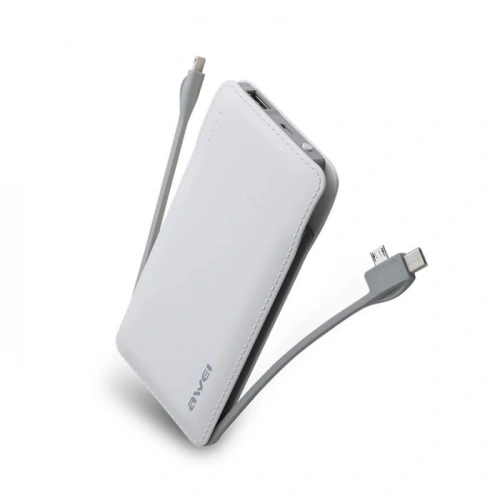 Powerbank P51K 10000Mah White Multiple Output