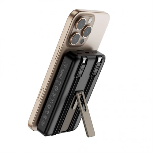 Accessory Wiwu Elite Powerbank Magsafe P056 10000Mah Black