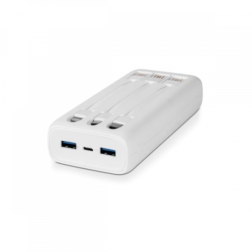 POWERBANK TTEC 2BB203B WHITE PowerSlim TRIO LCD 20000Mah PD