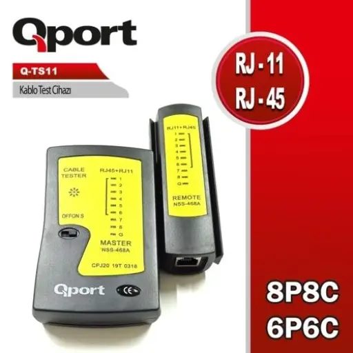 QPORT Q-TS11 CABLE TESTER