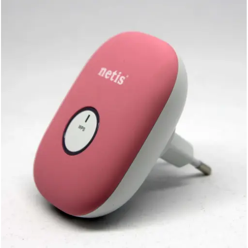 Router Netıs E1 300 Mbps Range Extender Pink