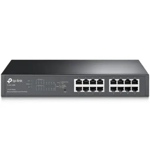 Switch Tp-Link Tl-Sg1016Pe 16 Port Gigabit 8Port Poe+ 150W
