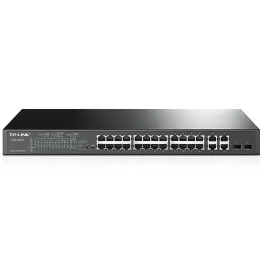 Tp-Link Omada TL-Sl2428P 24Port Poe 10/100 +4 Port Gigabit 180W Switch
