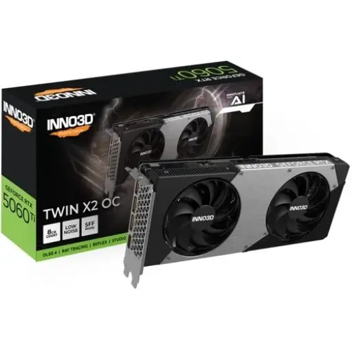 GRAPHICS CARD Inno3D RTX5060Ti 8GB Twin X2 OC 128Bit GDDR7
