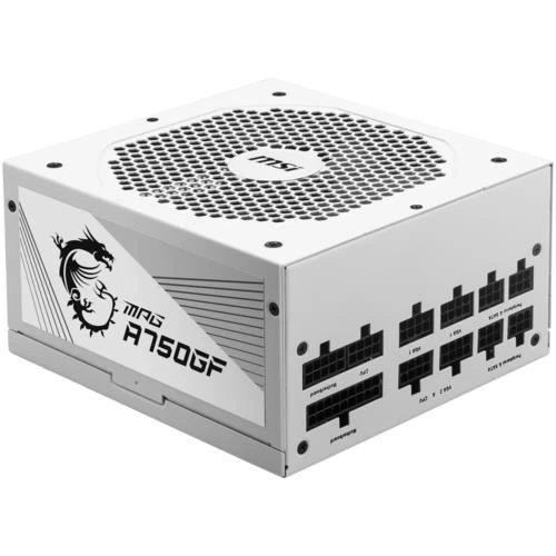 Power Supply Msi Mpg A750Gf White 750W 80+ Gold