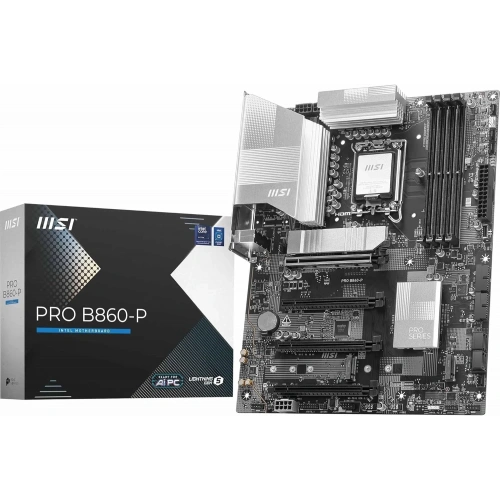 MOTHERBOARD Msi PRO B860-P DDR5 8800+(OC)MHz Atx