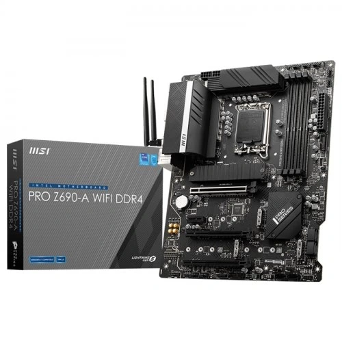 MOTHERBOARD Msı Pro Z690-A Wıfı Ddr4 S+V+Gl 1700P