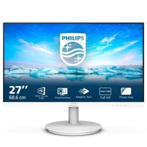 PHILIPS 27" 271V8AW/01 LED MM 4ms 75Hz,HDMI,VGA,Hoparlör,Beyaz