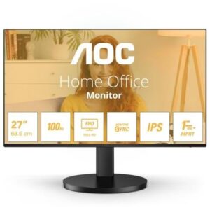 MONITOR AOC 27" 27B3HA2 IPS MM 1ms 100hz HOPARLÖR SİYAH