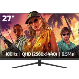 MONITOR GAMEPOWER 27" Sonic T80 Flat Fast IPS 180HZ 0.5Ms QHD 2K Gamin